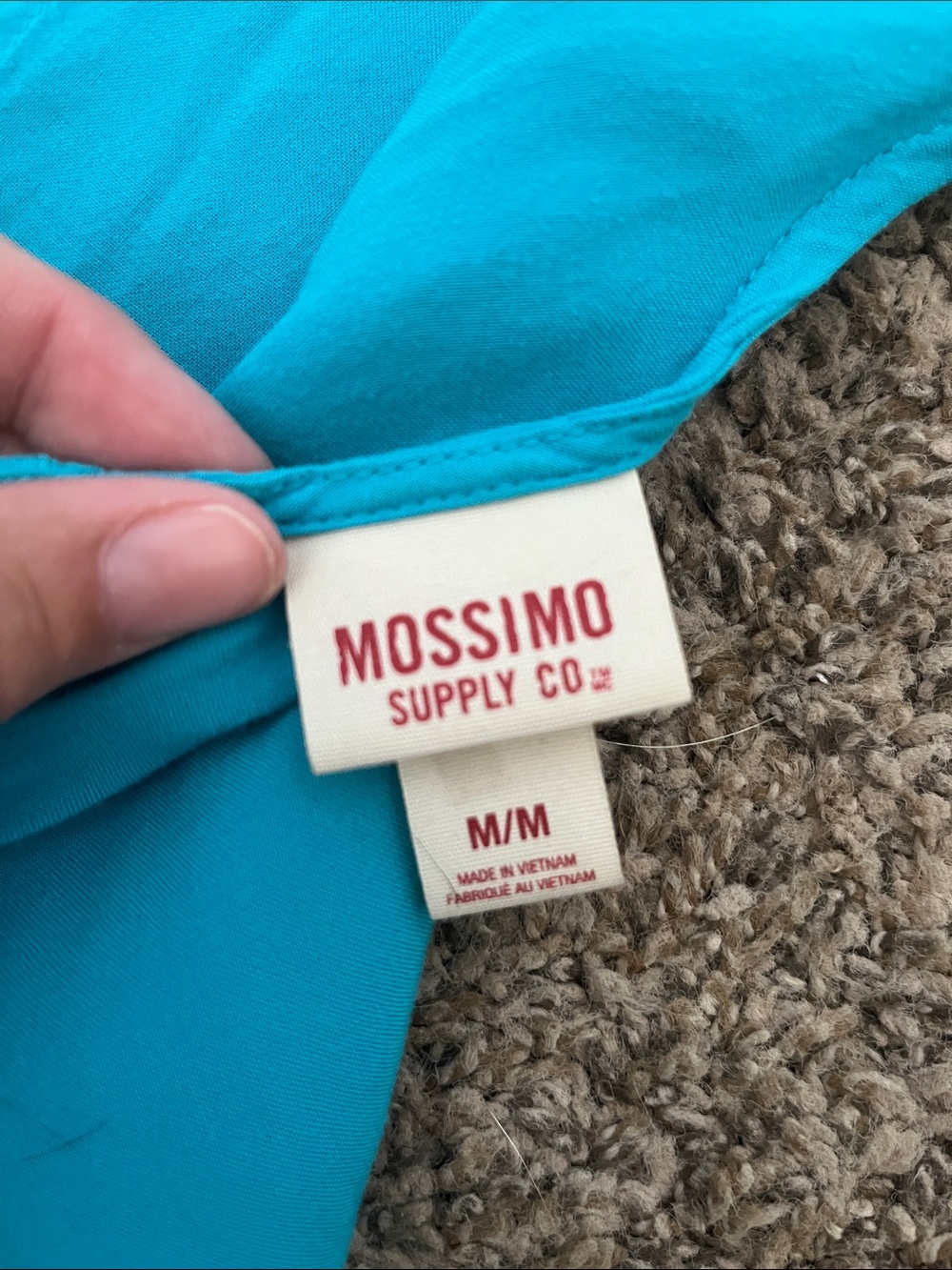 βοΈ πΊπΈ Mossimo Supply Co. Turquoise Mini Dress - Picture 3 of 3